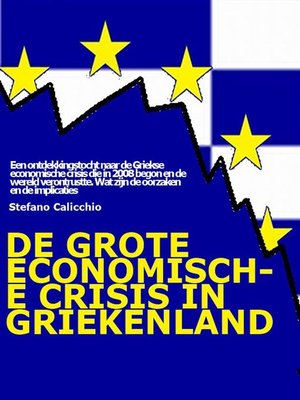 cover image of De grote economische crisis in Griekenland